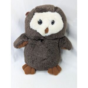 Hooters Brown Owl Plush 7 Inch Advertising Stuffed Animal Toy